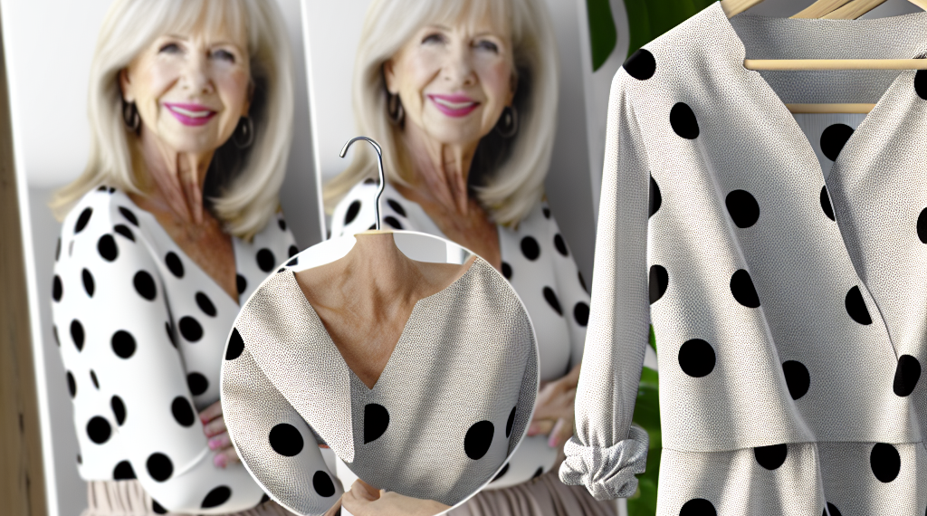 Blusas con estampado de lunares tendencia en primavera para verte favorecida a los 50