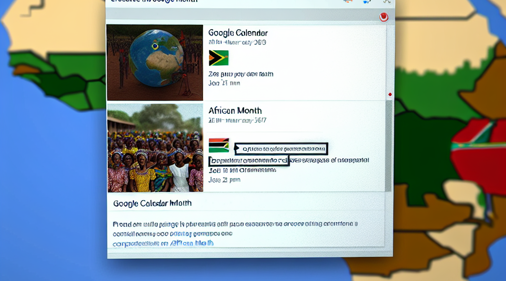 Borra Calendario de Google Mes de Historia Negra y más