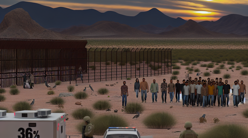 Cae 36% retención de migrantes en frontera EU-México