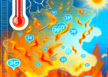 Miércoles de calor: 28 estados tendrán más de 30 grados y sólo en tres habrá lluvias