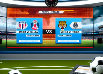 Cambian HORARIOS del América vs Toluca y Necaxa vs Tigres de la Jornada 10; Liga MX lo informa de última hora – Fox Sports