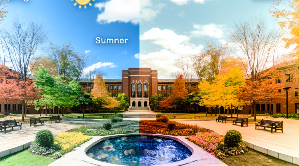 a building with a curved roof and a sky background