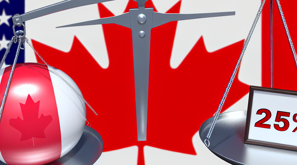 Canadá impondrá aranceles del 25% a las importaciones de EU como respuesta a las medidas de Trump