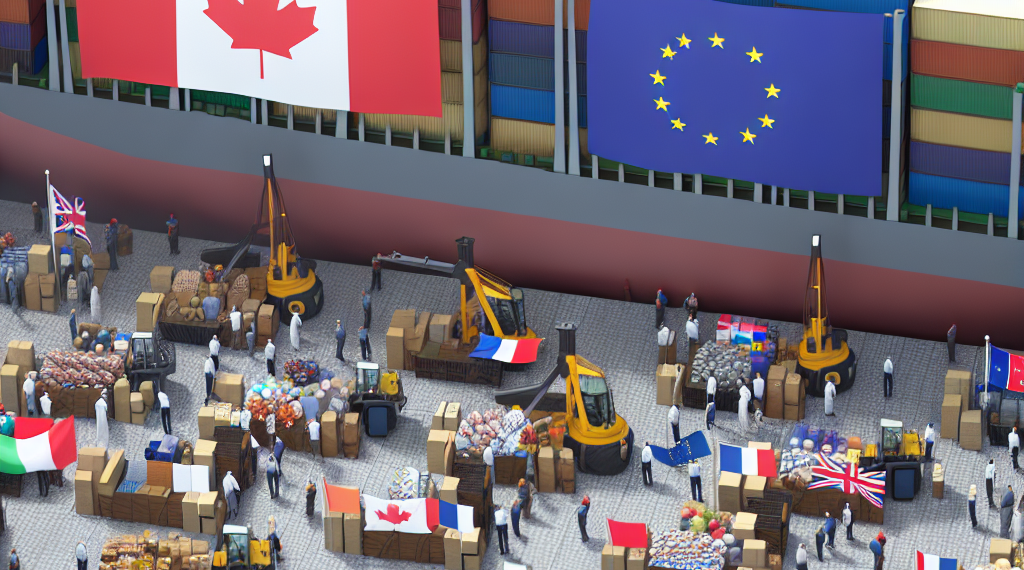 Canadá refuerza vínculos comerciales con la UE para hacer frente a Trump