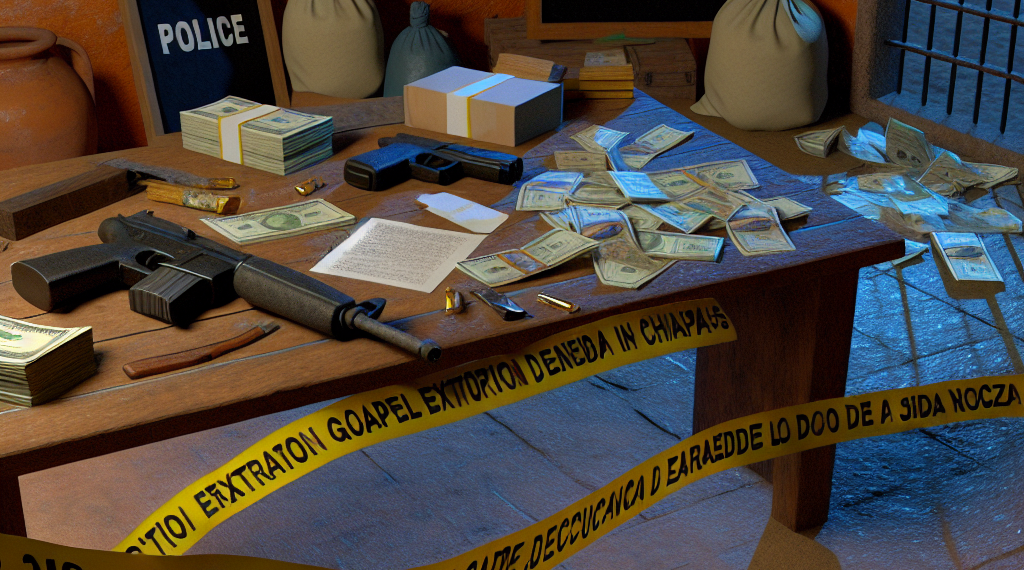 Detienen a nueve integrantes de célula criminal dedicada a extorsionar en Chiapas