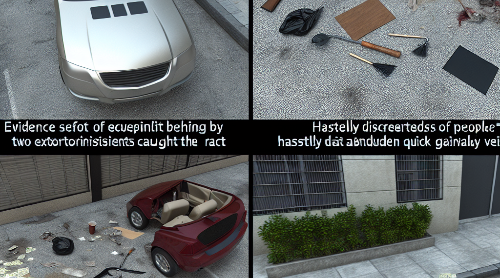 Detienen en flagrancia a dos presuntos extorsionadores de transportistas