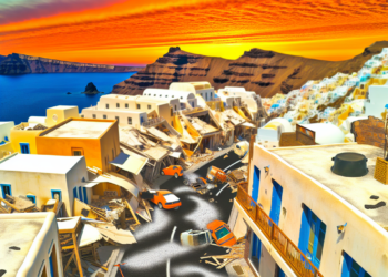 Miles de personas huyen de Santorini por sismos