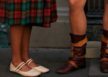 Cómo llevar las bailarinas baby pink en invierno y primavera