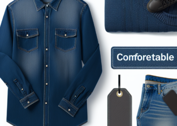Camisas en denim que te solucionan cualquier look de invierno