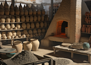 Con el nuevo horno, los alfareros de La Trinidad esperan mejorar su vida