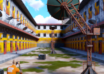 Hallan Internet satelital en penal de Aguaruto