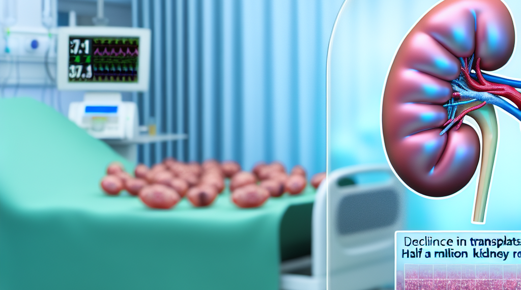 Trasplantes a la baja y medio millón de enfermos renales
