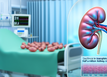Trasplantes a la baja y medio millón de enfermos renales