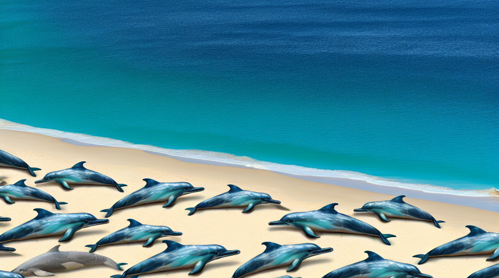 La Jornada - Hallan varados 157 delfines en una playa de Australia