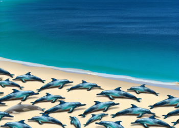 La Jornada - Hallan varados 157 delfines en una playa de Australia