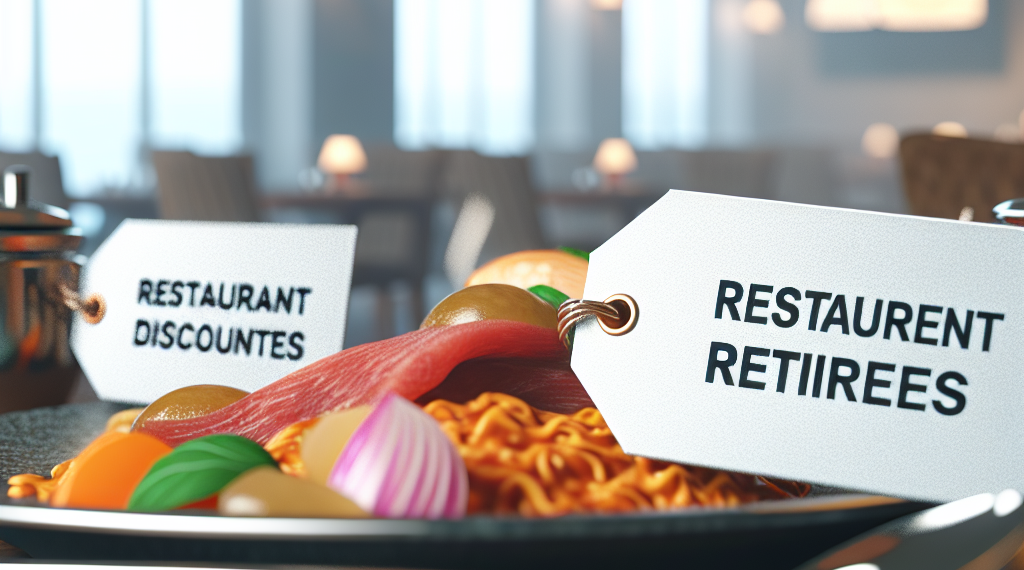 Lista de restaurantes con descuentos para adultos mayores con su tarjeta