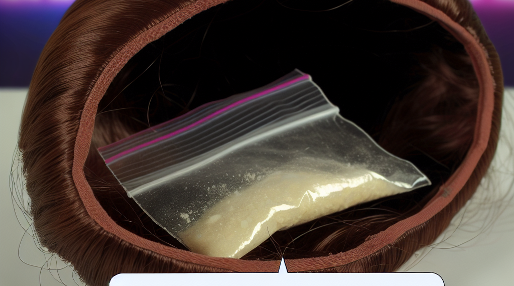 Cae hombre con droga en peluca antes de tomar un vuelo