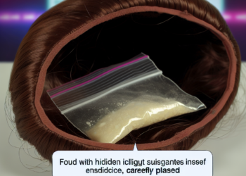 Cae hombre con droga en peluca antes de tomar un vuelo