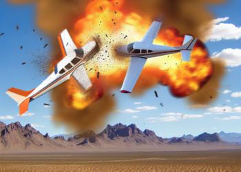 Mueren dos al chocar avionetas en Arizona
