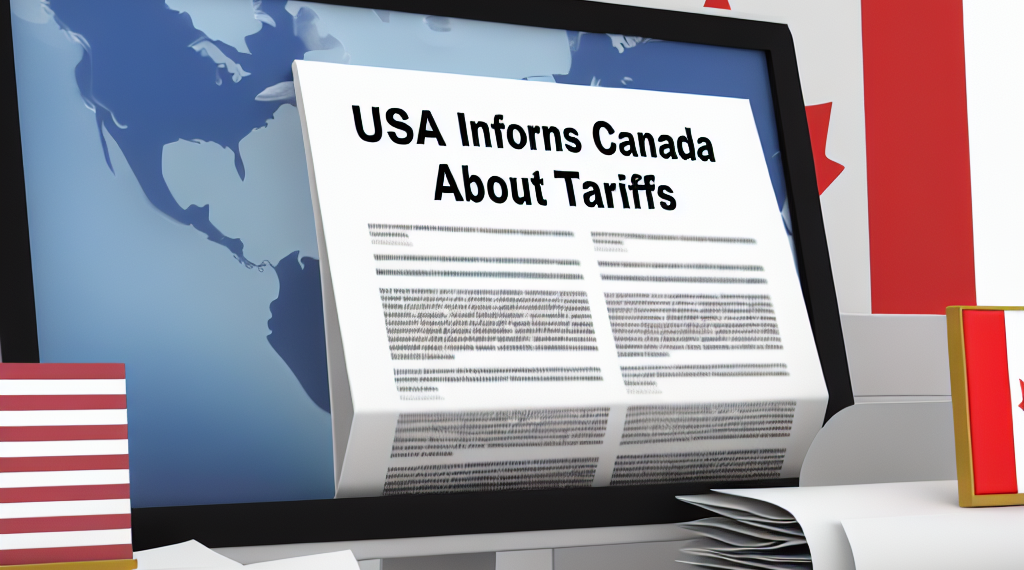 Estados Unidos notifica a Canadá que aplicará aranceles a todos sus productos