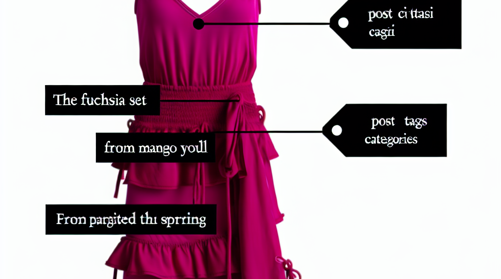 El conjunto rosa fucsia de Mango que no te vas a quitar esta primavera