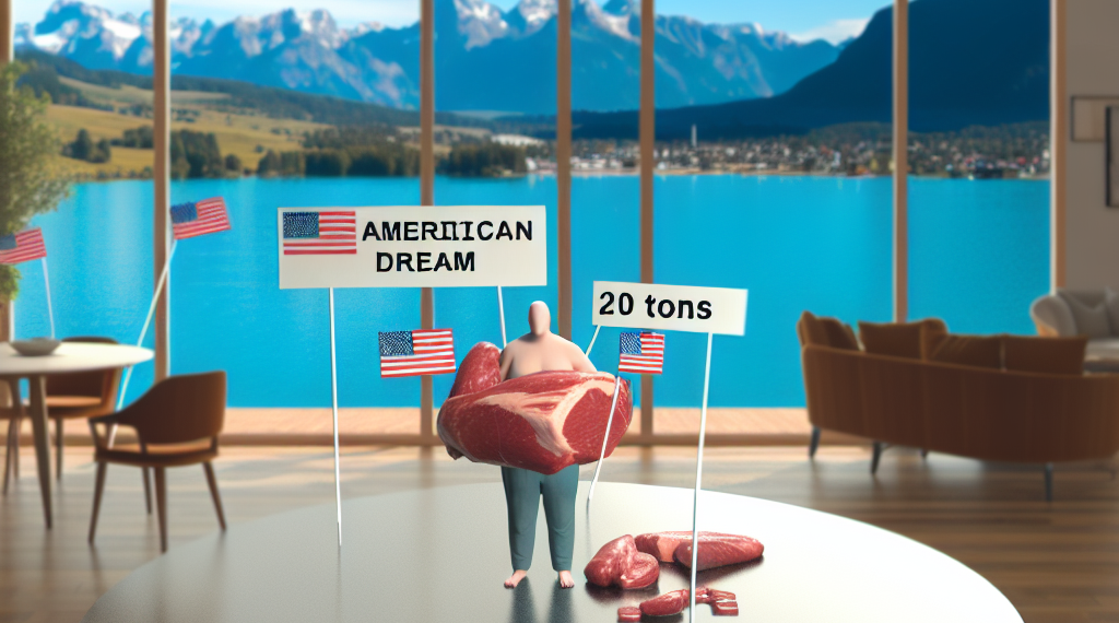 el sueño americano que hoy vende 20 toneladas de carne al mes