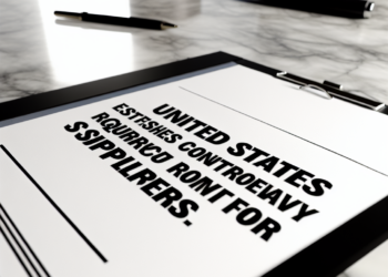 Estados Unidos impone una condición inesperada a sus proveedores en el extranjero