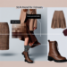 Cómo llevar botas con faldas y vestidos en febrero 2025, según Copenague