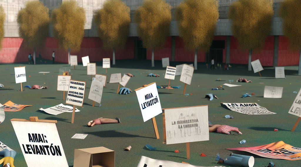 Colocan barricada en circuito de la UNAM; denuncian 'levantón” de estudiante