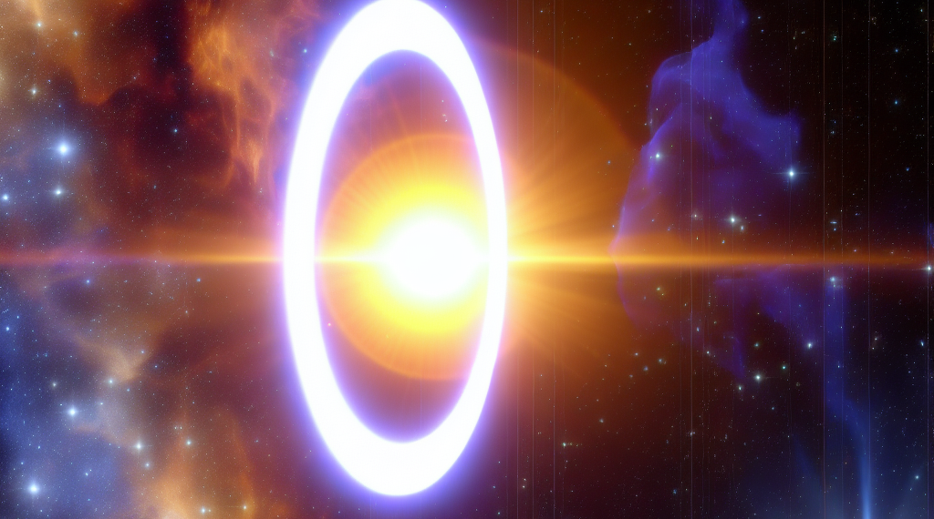 Telescopio espacial Euclid detecta anillo de luz alrededor de galaxia