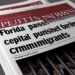 Aprueba Florida pena de muerte a migrantes criminales