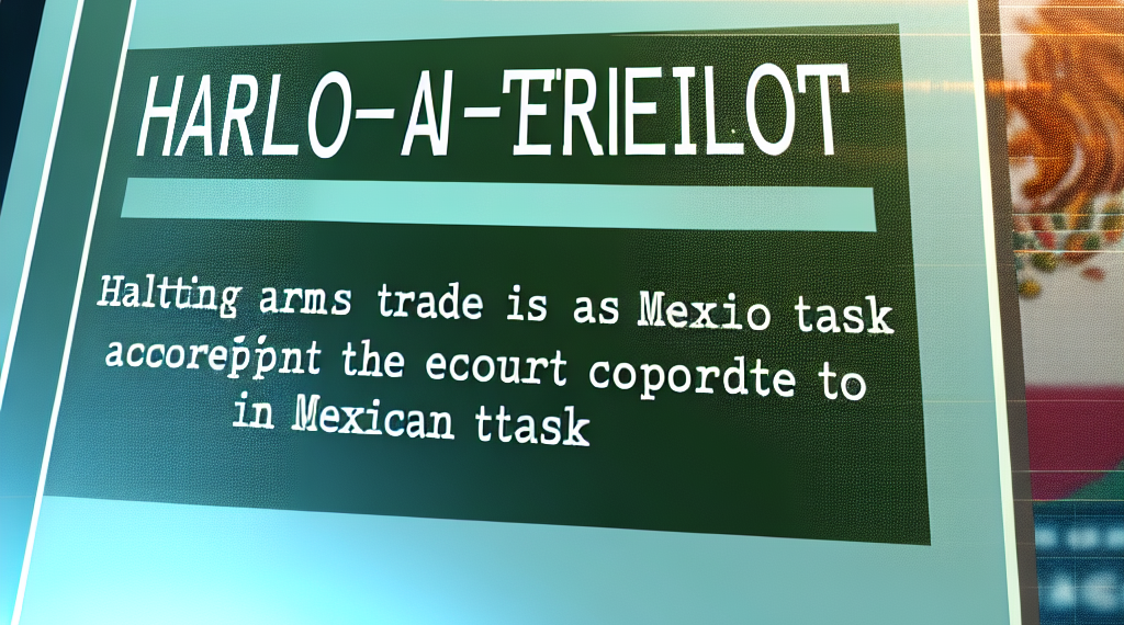 Ante la indiferencia de Trump, frenar el tráfico de armas depende del gobierno de México