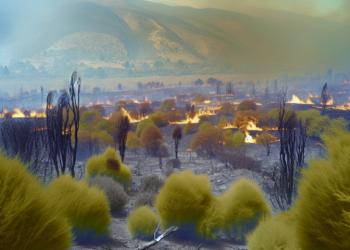 Incendios en Chile, por altas temperaturas, mantienen focos activos y dejan al menos un muerto