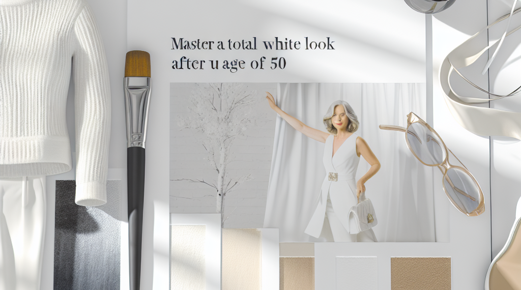 Cómo llevar el total look blanco si tienes más de 50 años