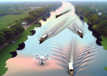 Mediante dron, “polleros” dirigen a indocumentados desde Tijuana a San Diego, California (Video)