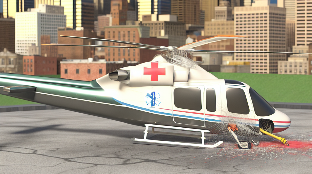 Se estrella ambulancia aérea mexicana en zona residencial de Filadelfia (Videos)