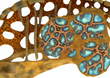 Identifican materia orgánica original en huesos de dinosaurio