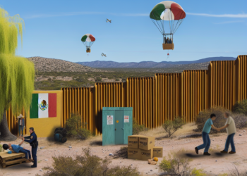 Detención de migrantes entre EU y México se acerca a mínimo histórico en febrero