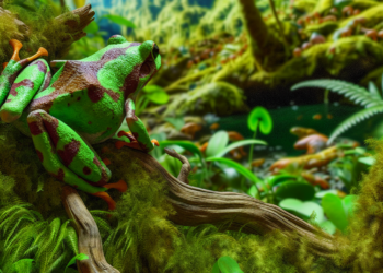 Científicos esperan que ranas de Darwin salven su especie