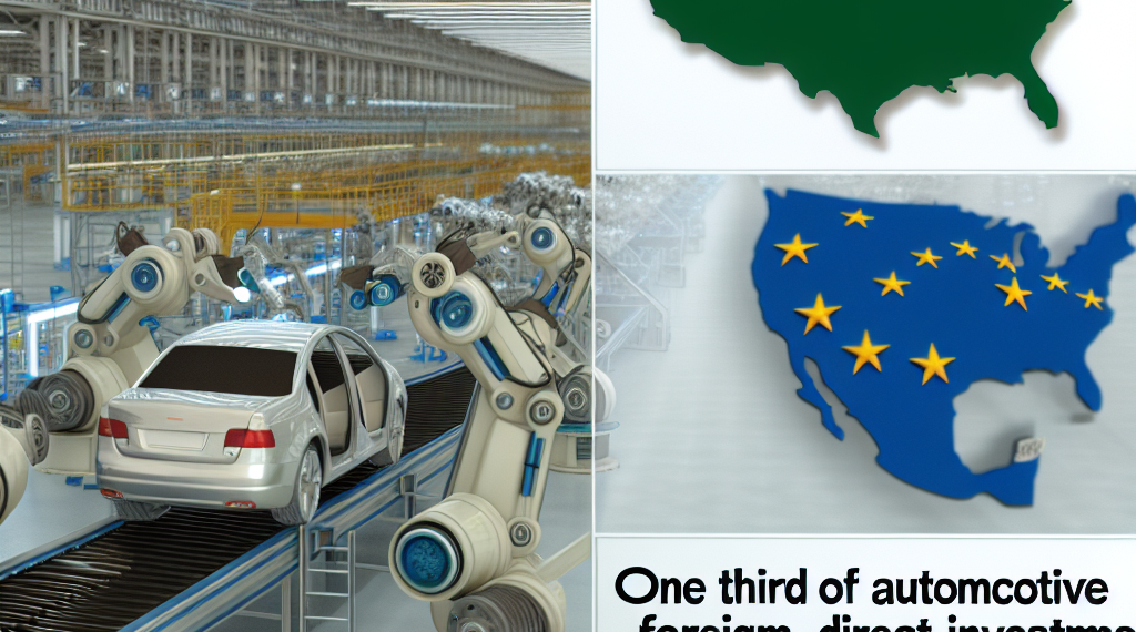 De EU, un tercio de la IED automotriz en México