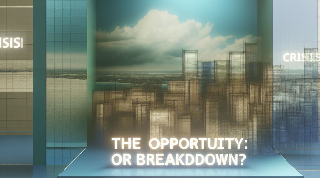 La crisis, ¿oportunidad o ruptura?