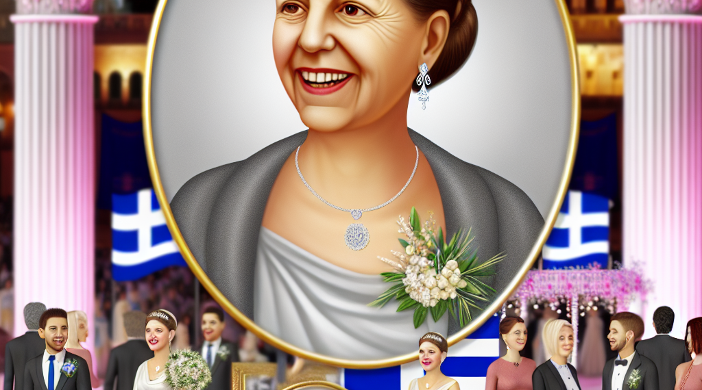 La reina Sofía deslumbra en la boda de Nicolás de Grecia con blazer joya y unos espectaculares pendientes