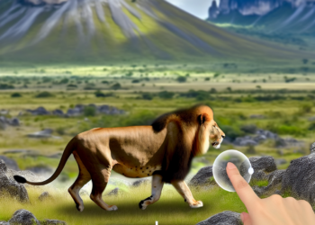 León deambula libremente por calles de Ocoyoacac; cuidador lo regresa a su domicilio (Video)