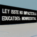 Ley ISSSTE no afectará a trabajadores de la educación: Ricardo Monreal tras manifestación de la CNTE