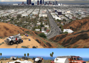 Los Ángeles se prepara para deslaves ante llegada de tormenta a áreas incendiadas