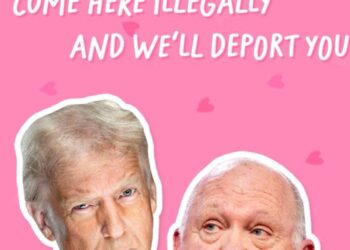 "Los expulsaremos", así le desea Trump feliz San Valentín a los migrantes
