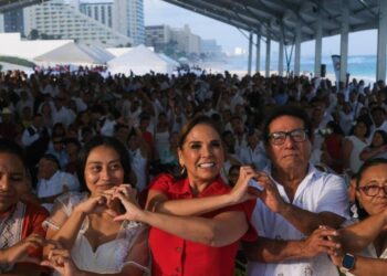 Celebra Mara Lezama la unión legal de más de 1200 parejas en Quintana Roo con amor y justicia social