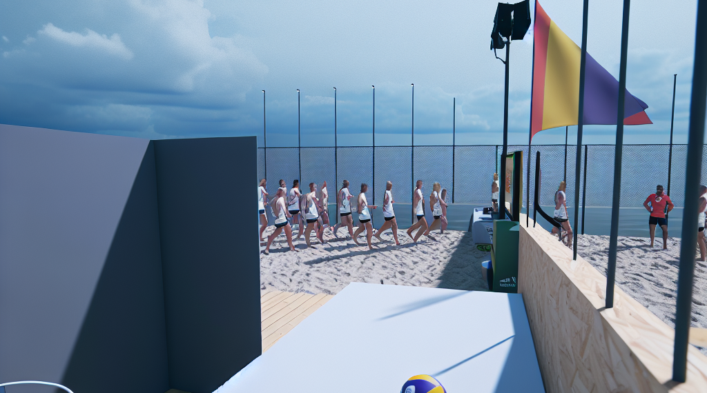 Anuncian Mara Lezama y Rommel Pacheco Tour Mundial de Voleibol de Playa Elite 16 en Playa del Carmen