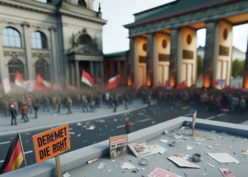 Protestan miles en Berlín contra la extrema derecha