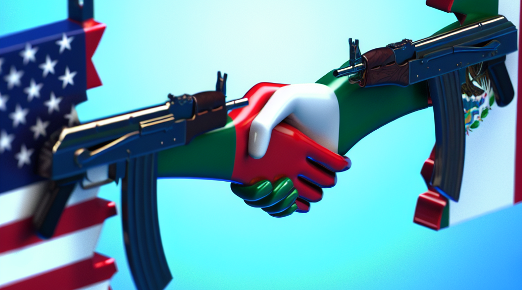 Marco Rubio ofrece trabajar con México contra el tráfico de armas